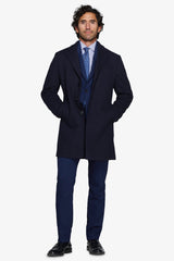 Cappotto baronetto blu-Dan John