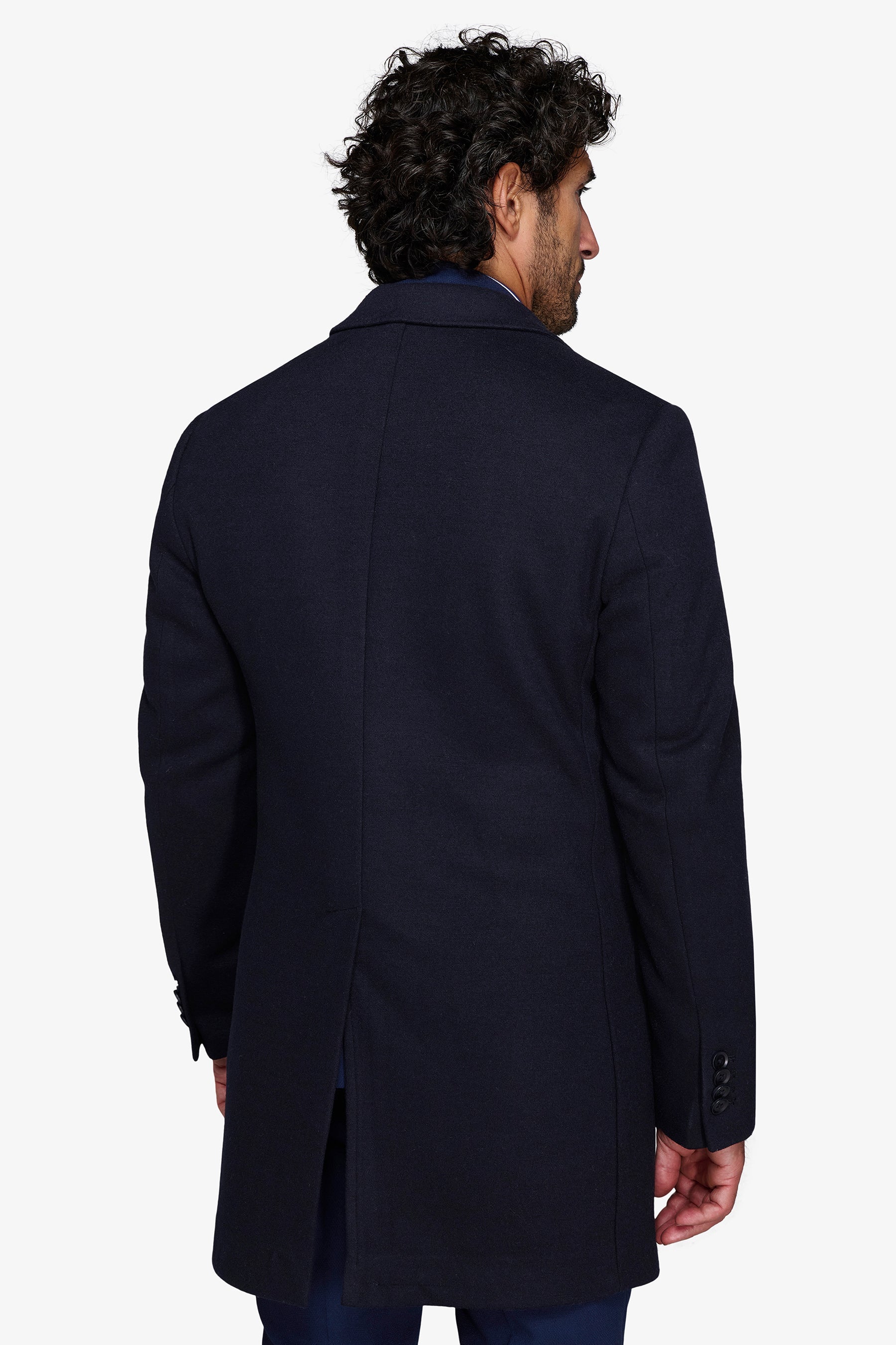 Cappotto baronetto blu-Dan John