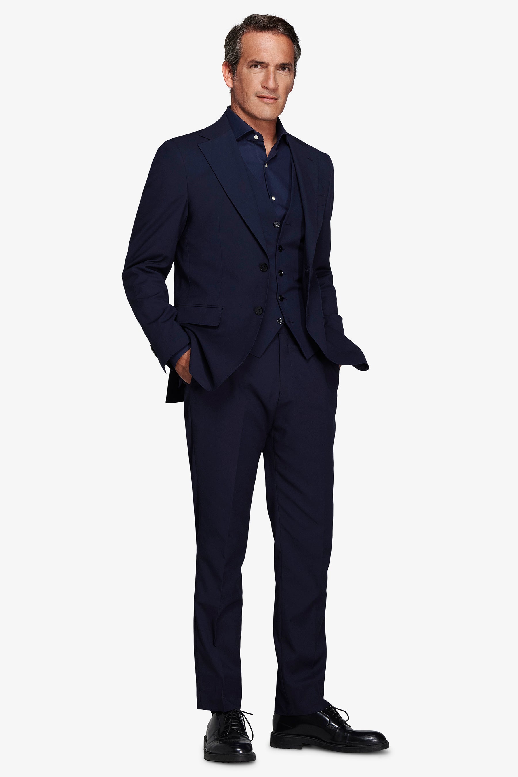 Giacca classica blu-Dan John