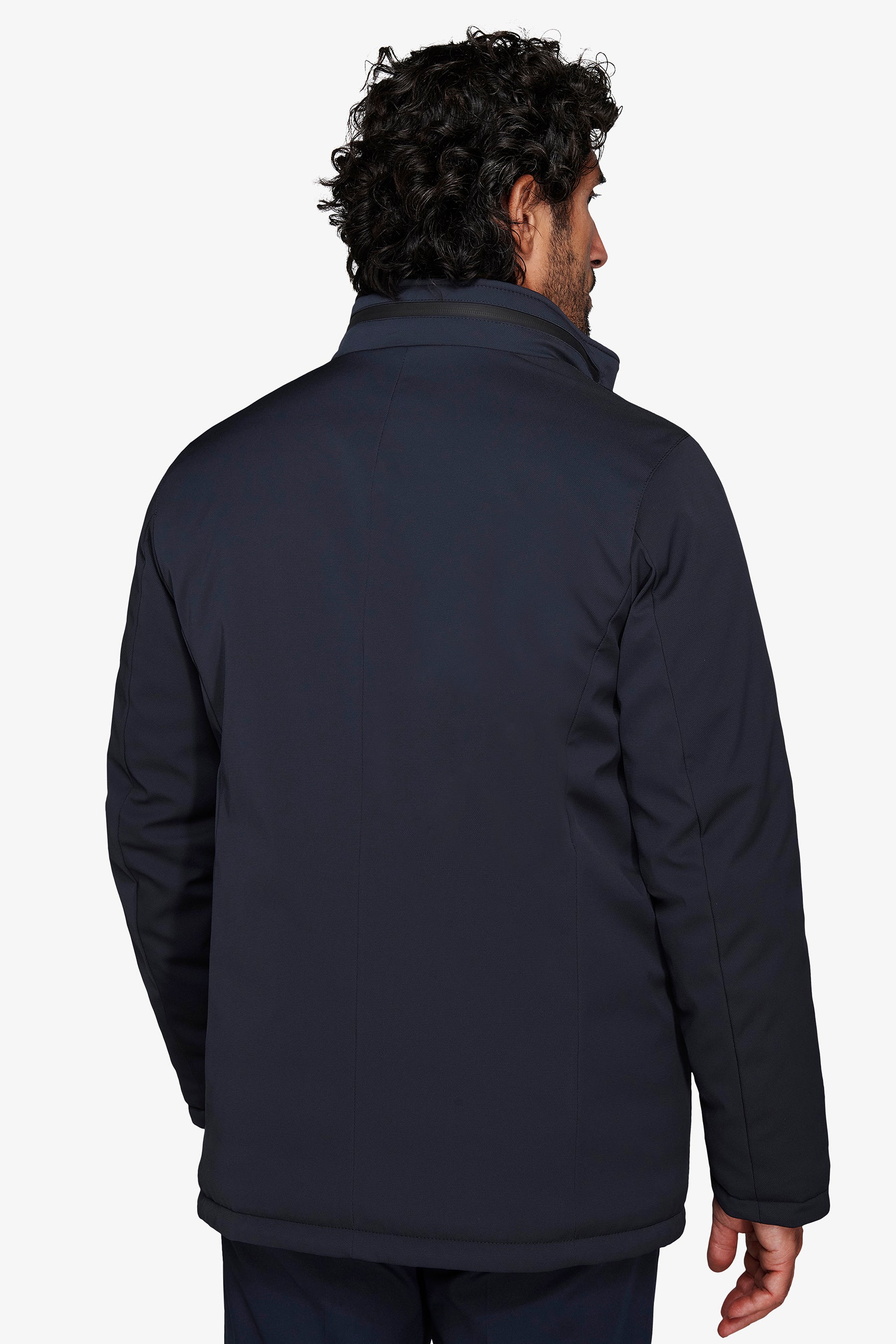 Field jacket tecnica blu-Dan John