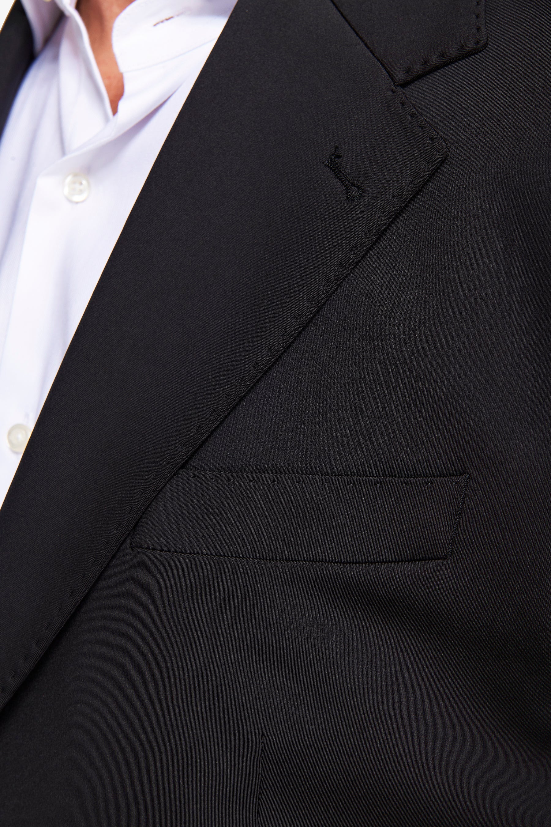 Giacca in jersey tecnico nera slim-Dan John