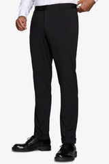 Pantaloni in jersey tecnico neri slim-Dan John