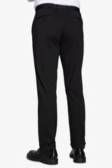 Pantaloni in jersey tecnico neri slim-Dan John