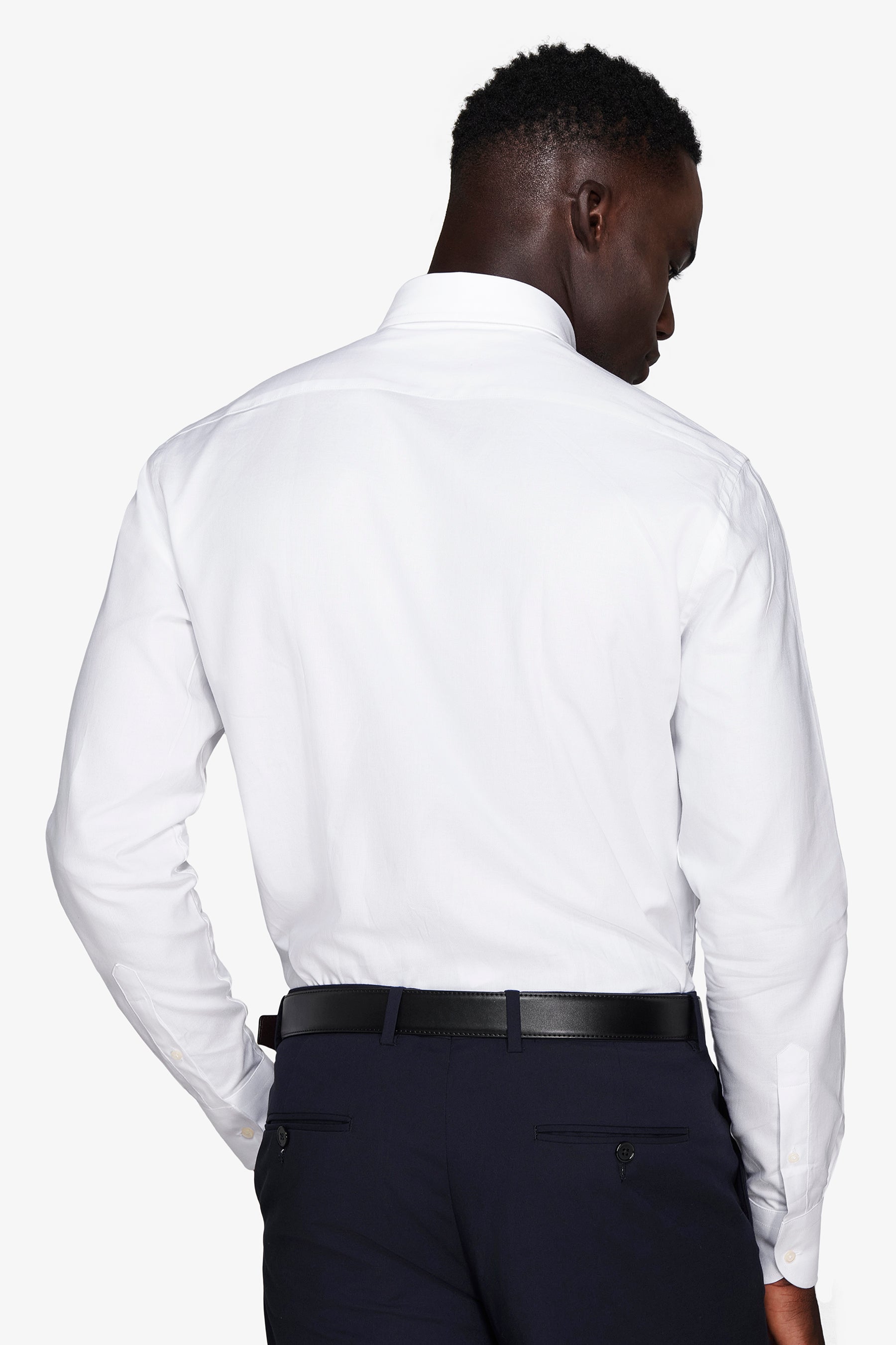 Camicia oxford button down bianca-Dan John