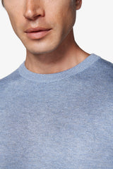 Maglia girocollo basic celeste-Dan John