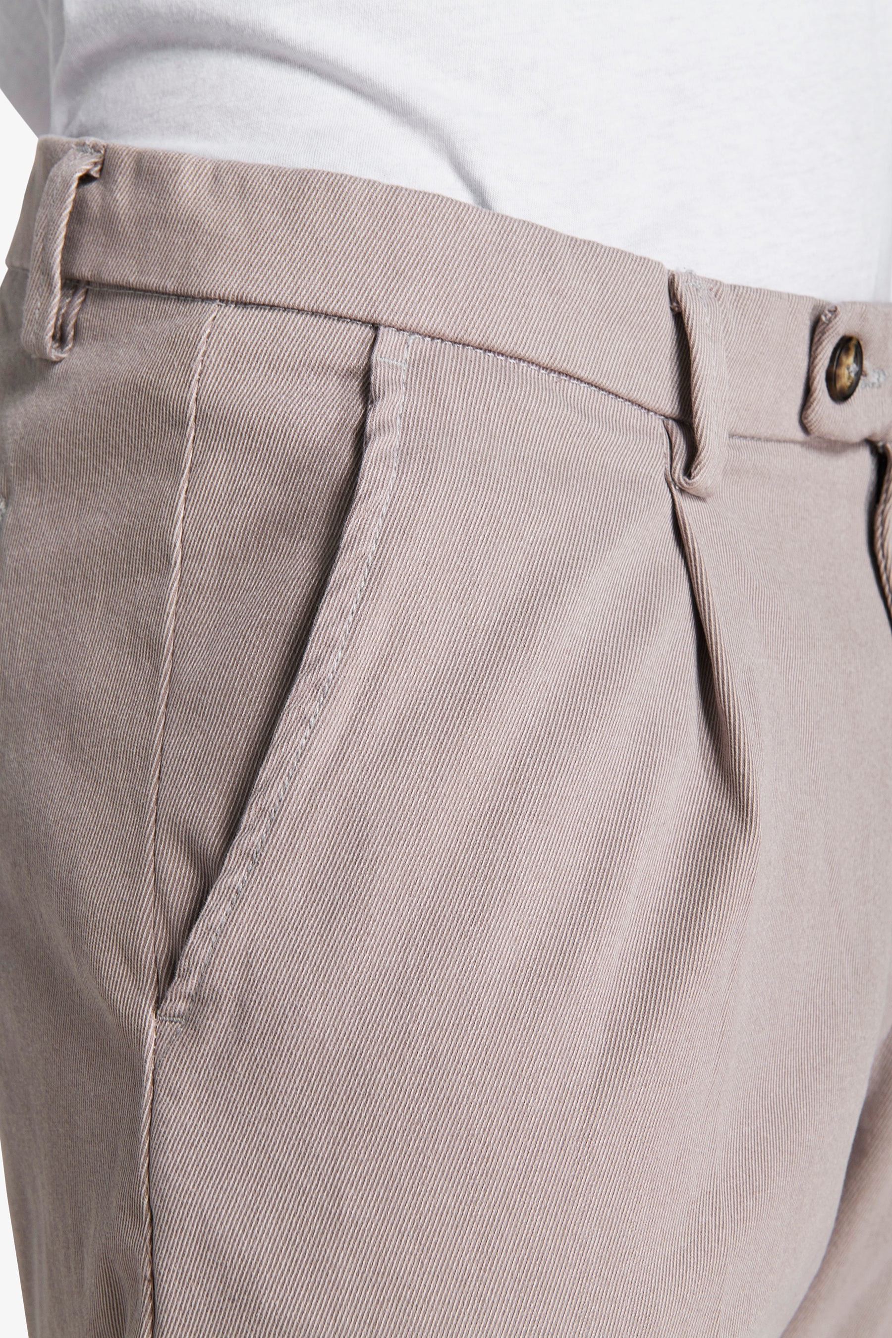 Pantaloni cavalry grigio chiaro-Dan John