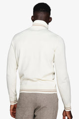 Maglia dolcevita lambswool panna DNJ-Dan John