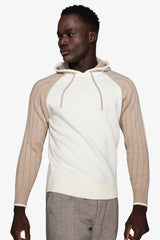 Maglia costa inglese panna DNJ-Dan John