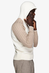 Maglia costa inglese panna DNJ-Dan John