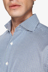 Camicia pied de poule verde-Dan John
