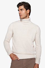 Maglia dolcevita mouline' corda-Dan John