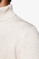 Maglia dolcevita mouline' corda-Dan John