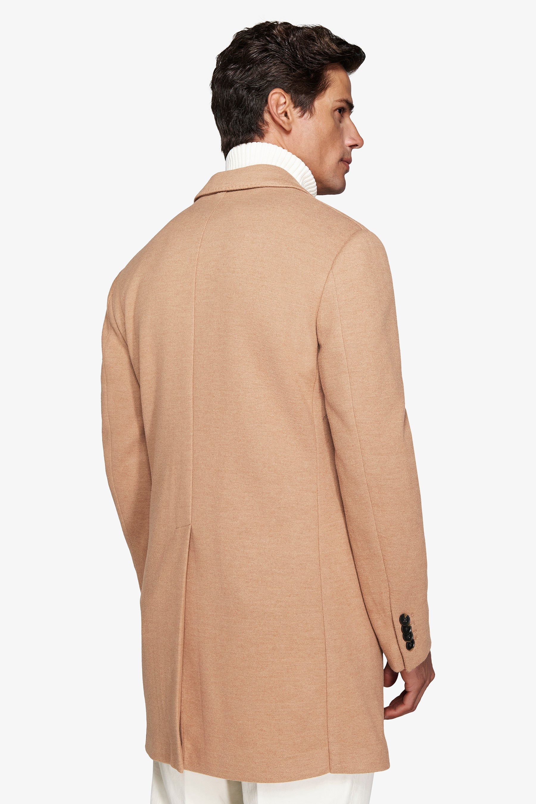 Cappotto baronetto cammello-Dan John
