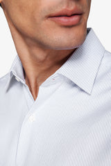 Camicia riga sottile strutturata-Dan John