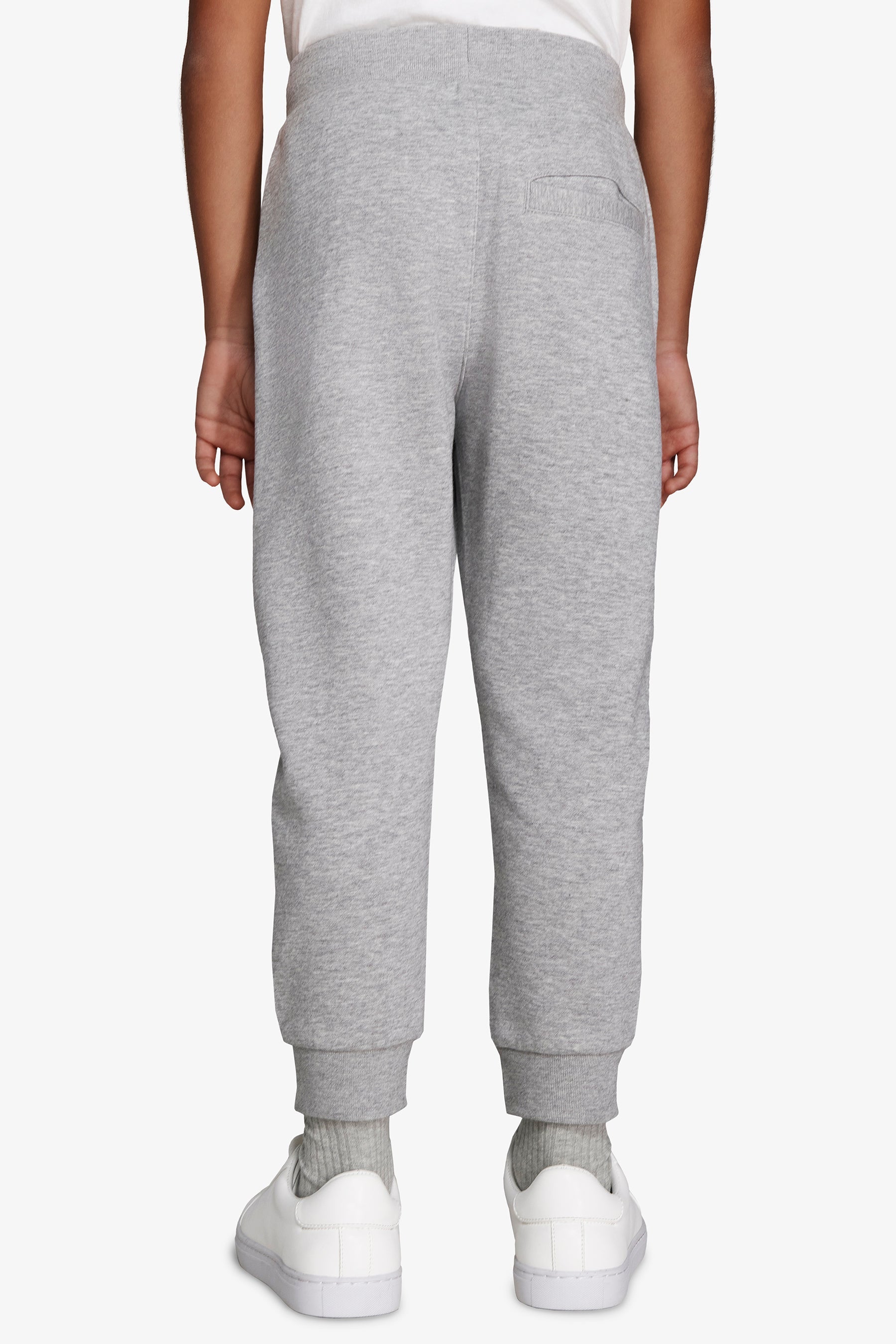 Pantaloni felpa basic grigio chiaro Kids-Dan John