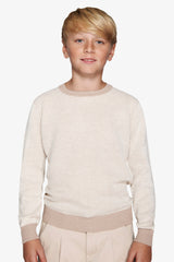 Maglia girocollo chicco di riso corda Kids-Dan John