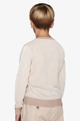 Maglia girocollo chicco di riso corda Kids-Dan John
