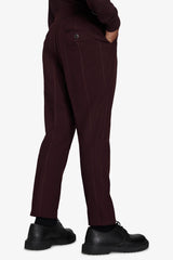 Pantaloni gessati bordeaux Kids-Dan John