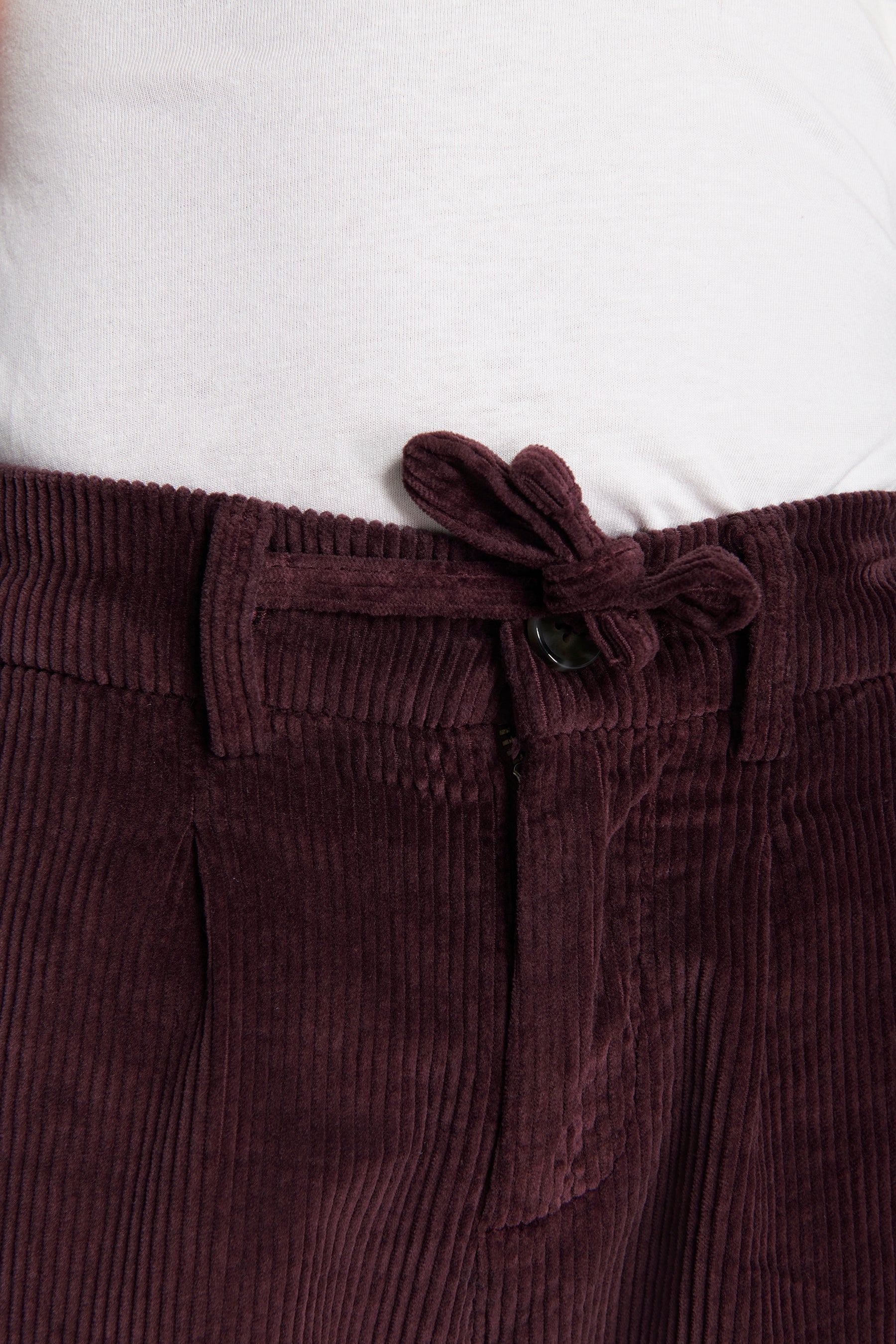 Pantaloni velluto bordeaux Kids-Dan John