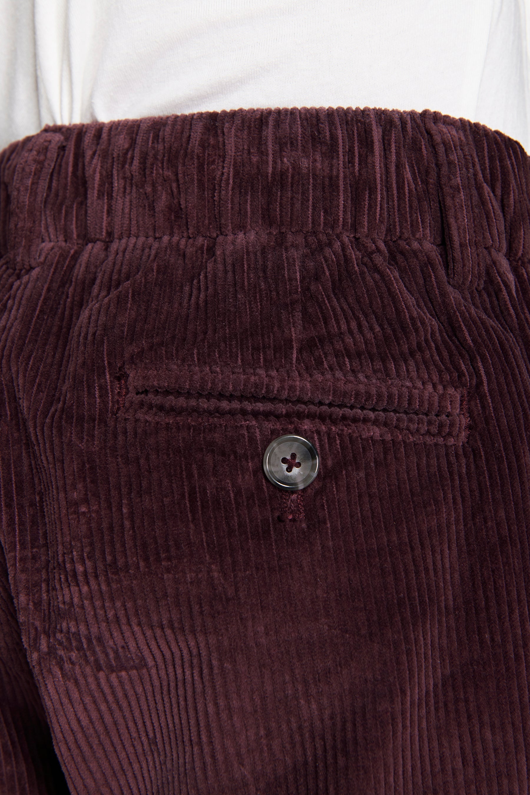 Pantaloni velluto bordeaux Kids-Dan John