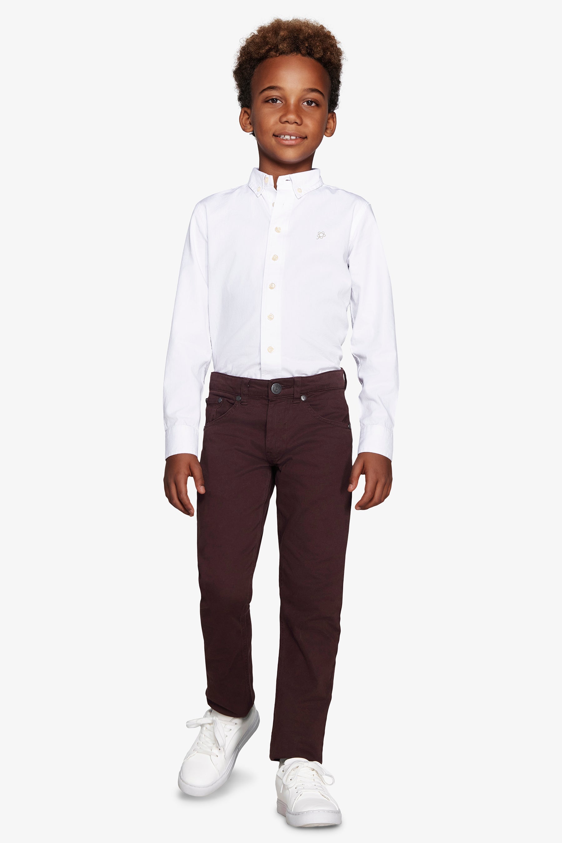 Camicia oxford bianca Kids-Dan John