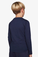 T-shirt con stampa blu Kids-Dan John