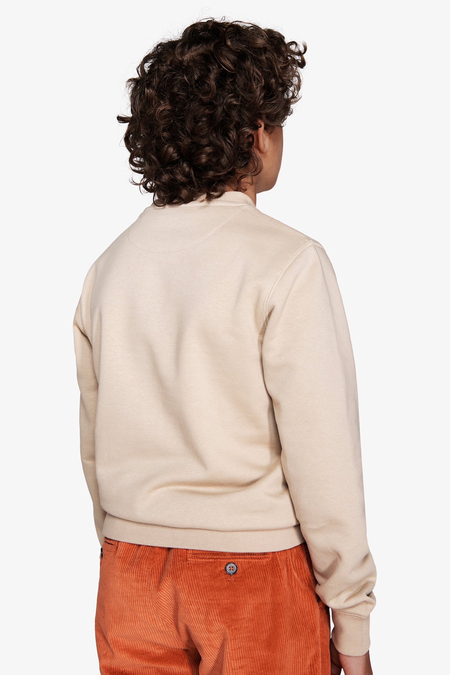 Felpa girocollo con stampa corda Kids-Dan John