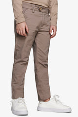 Pantaloni chino taupe Kids-Dan John