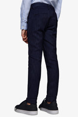 Pantaloni effetto denim blu scuro Kids-Dan John