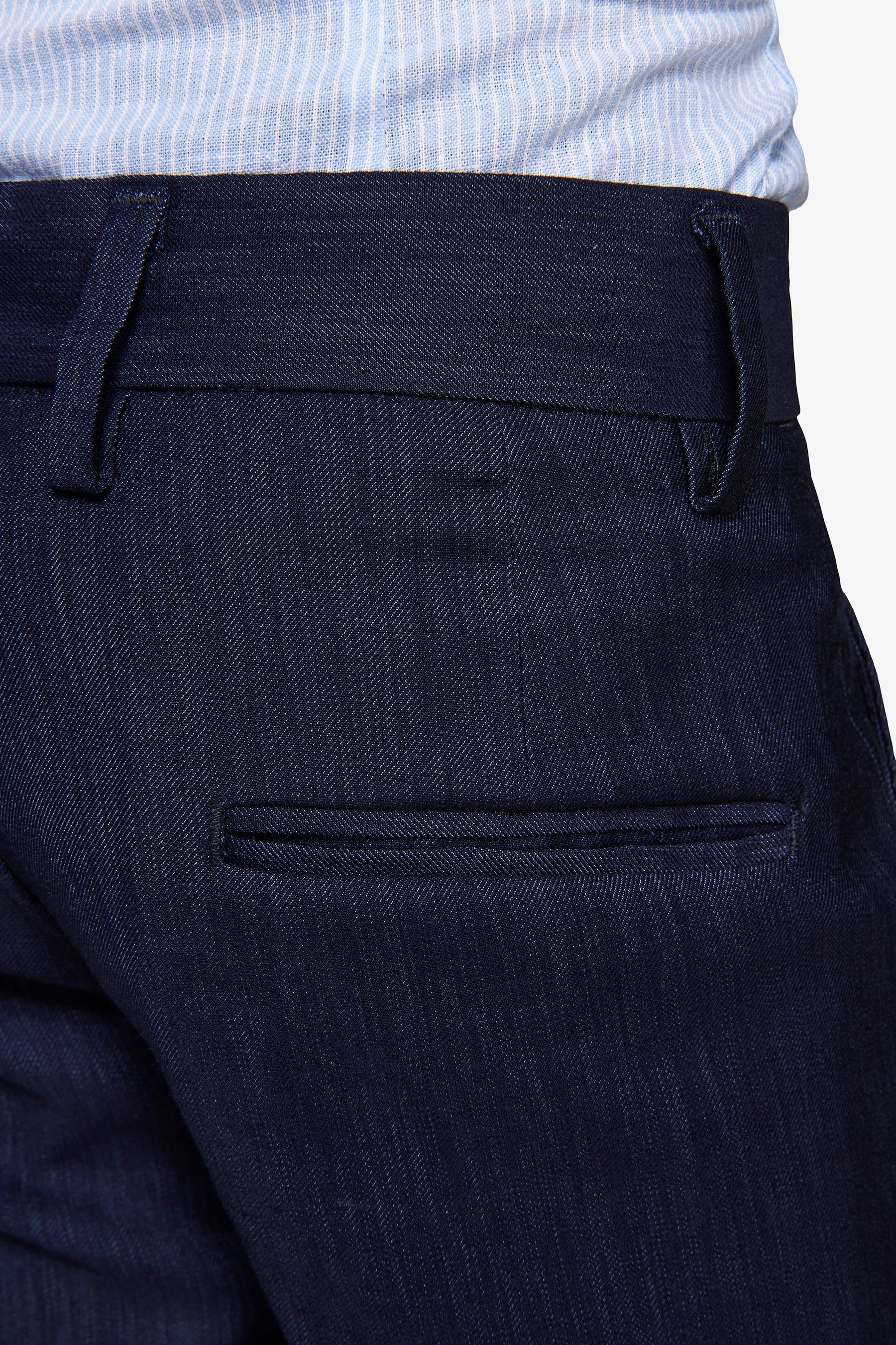 Pantaloni effetto denim blu scuro Kids-Dan John