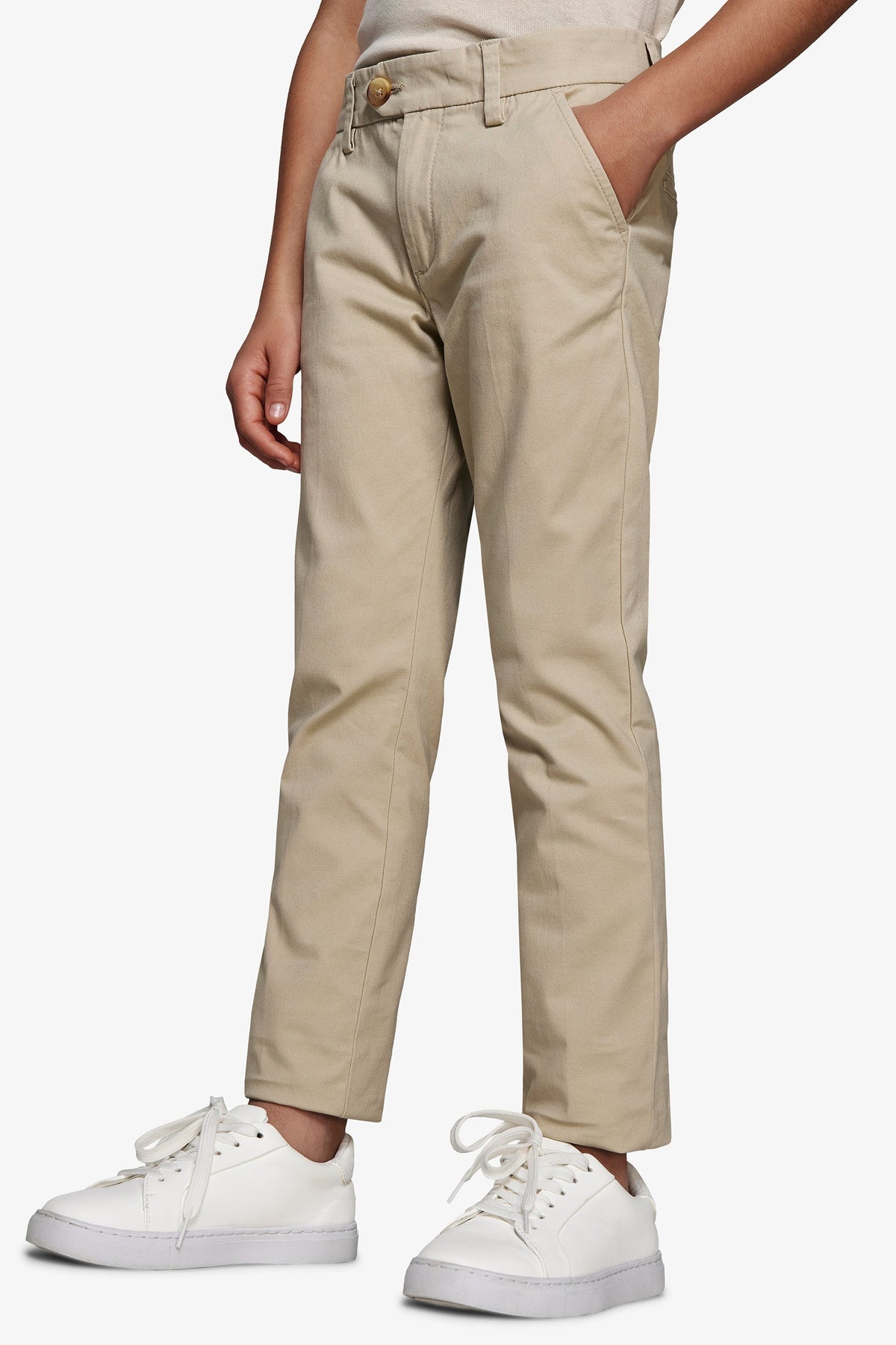 Pantaloni chino cream Kids-Dan John
