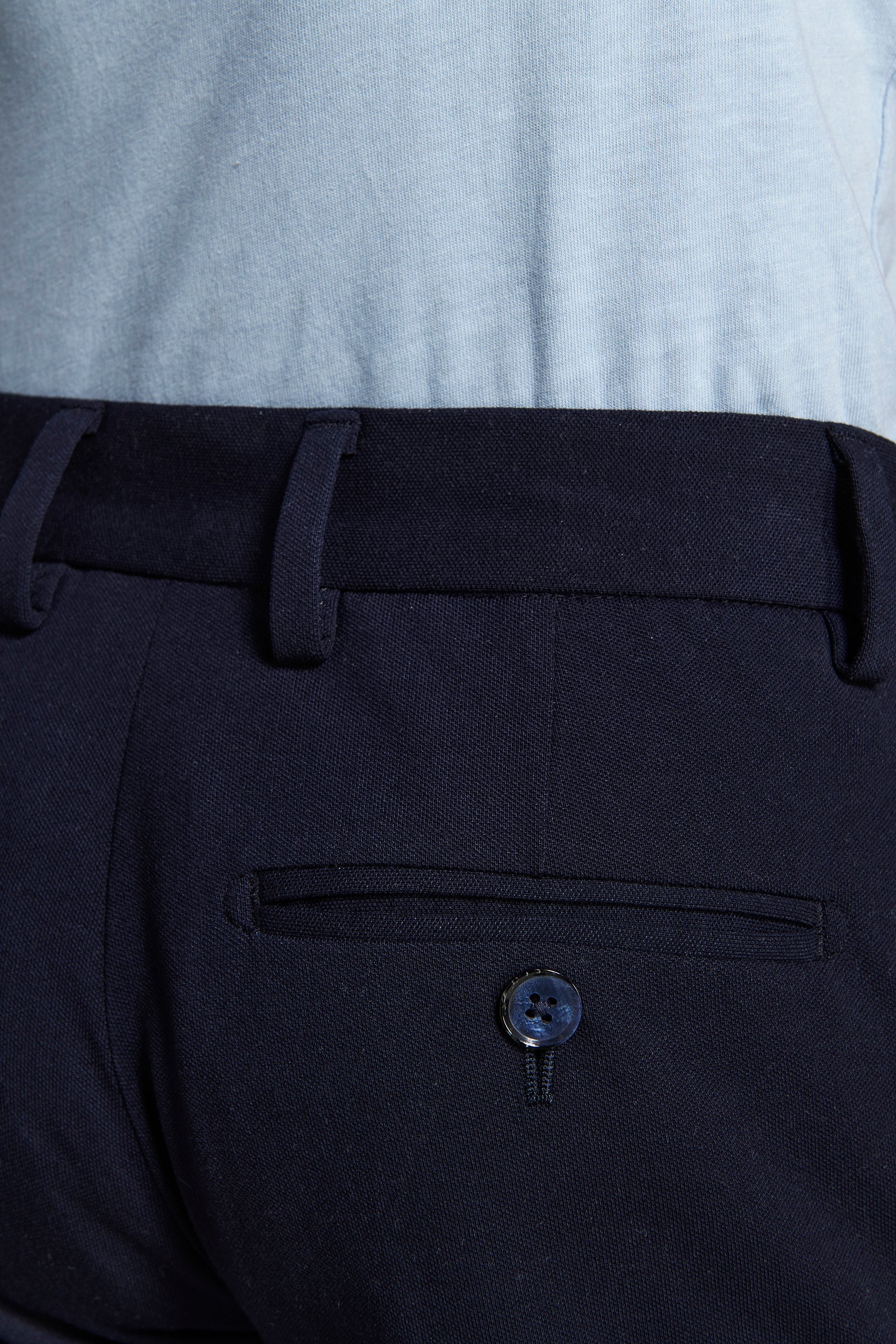 Pantaloni jersey blu Kids-Dan John