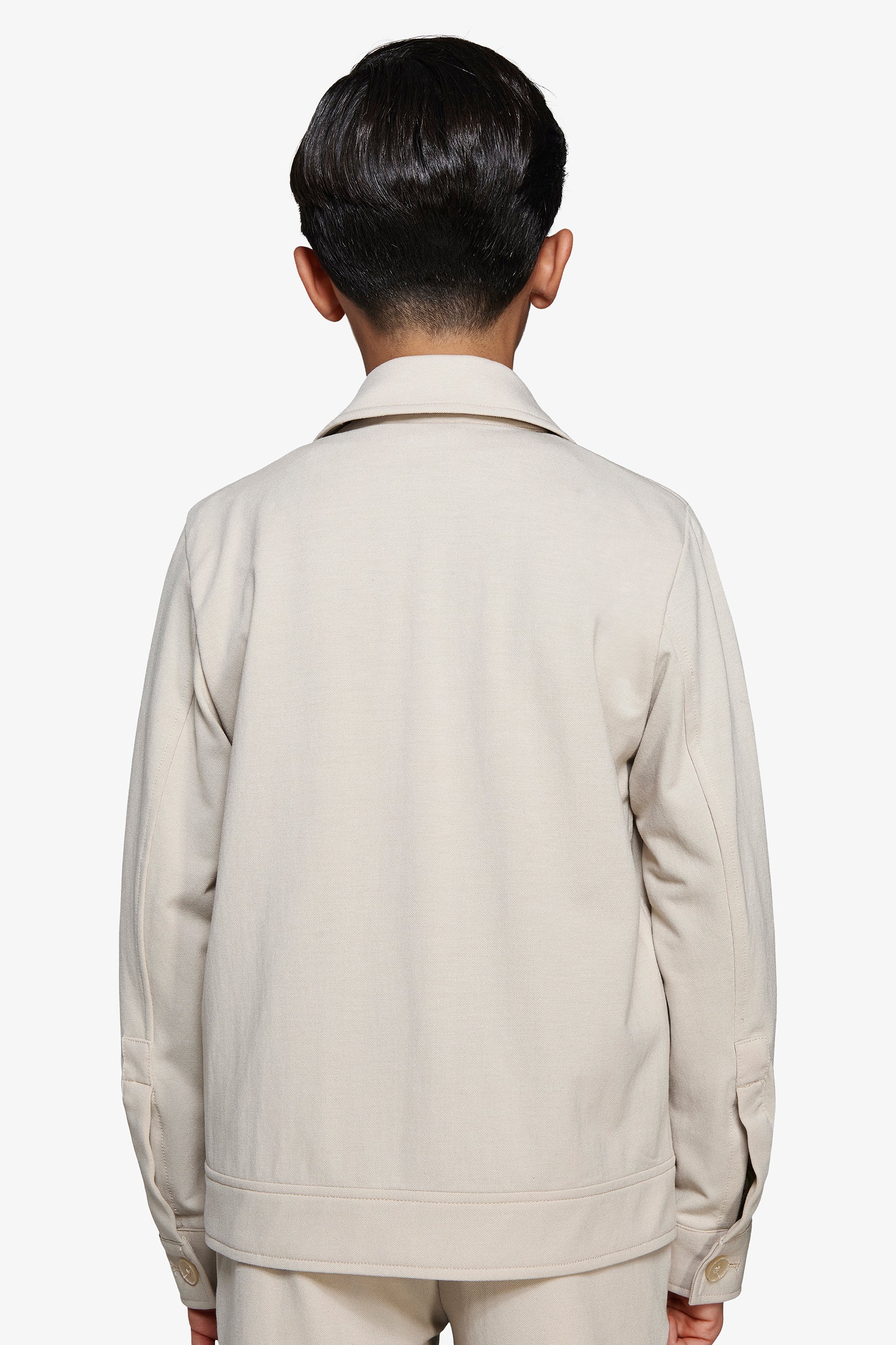 Overshirt jersey sabbia Kids-Dan John