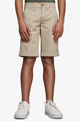 Bermuda chino basic in cotone cream Kids-Dan John