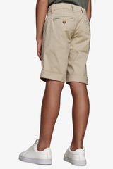 Bermuda chino basic in cotone cream Kids-Dan John