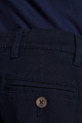 Bermuda chino basic in cotone blu Kids-Dan John