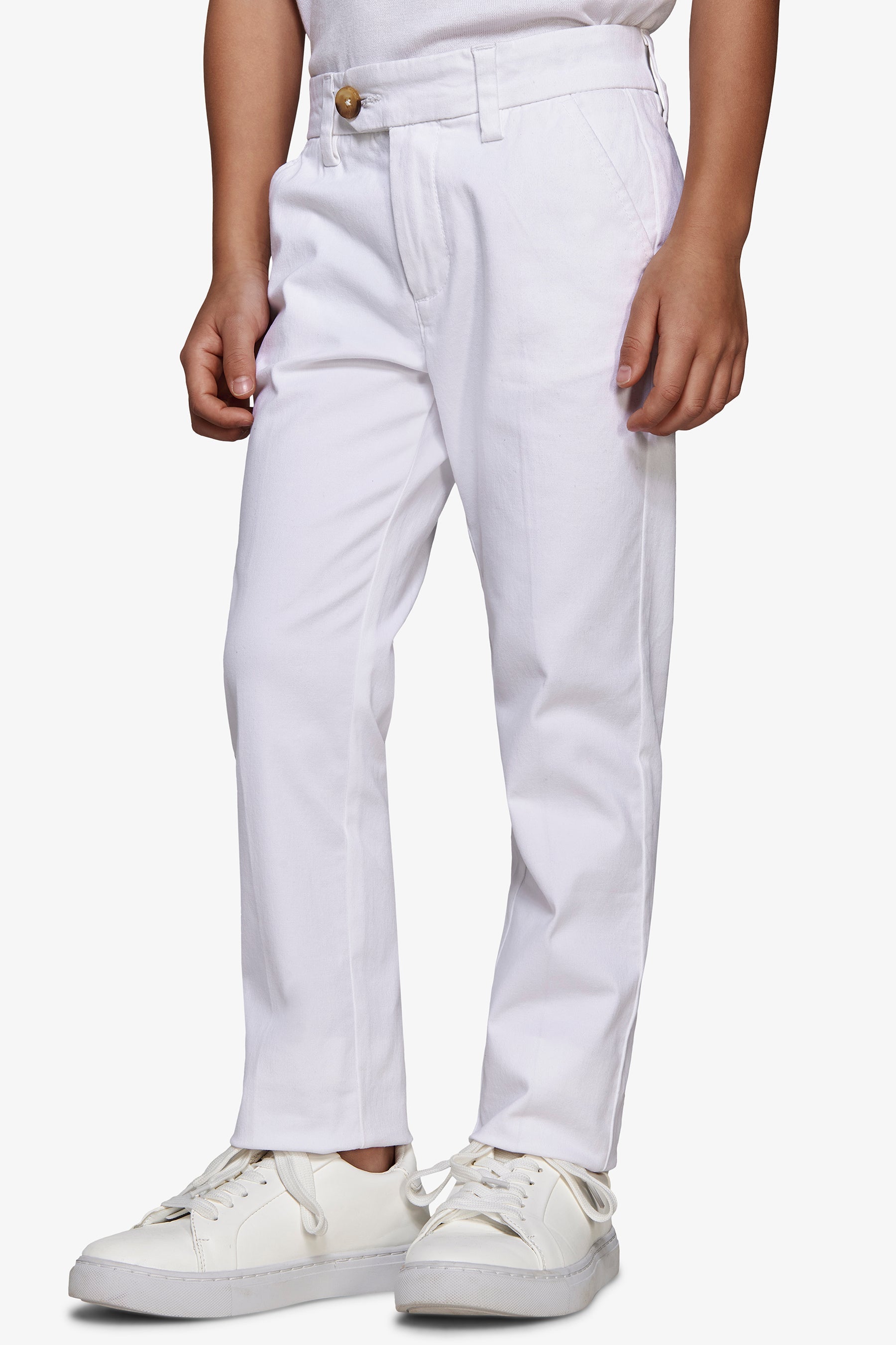 Pantaloni chino bianco Kids-Dan John
