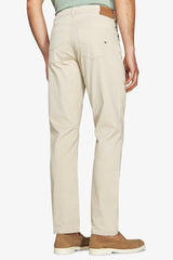 Pantaloni 5 tasche gabardina sabbia-Dan John