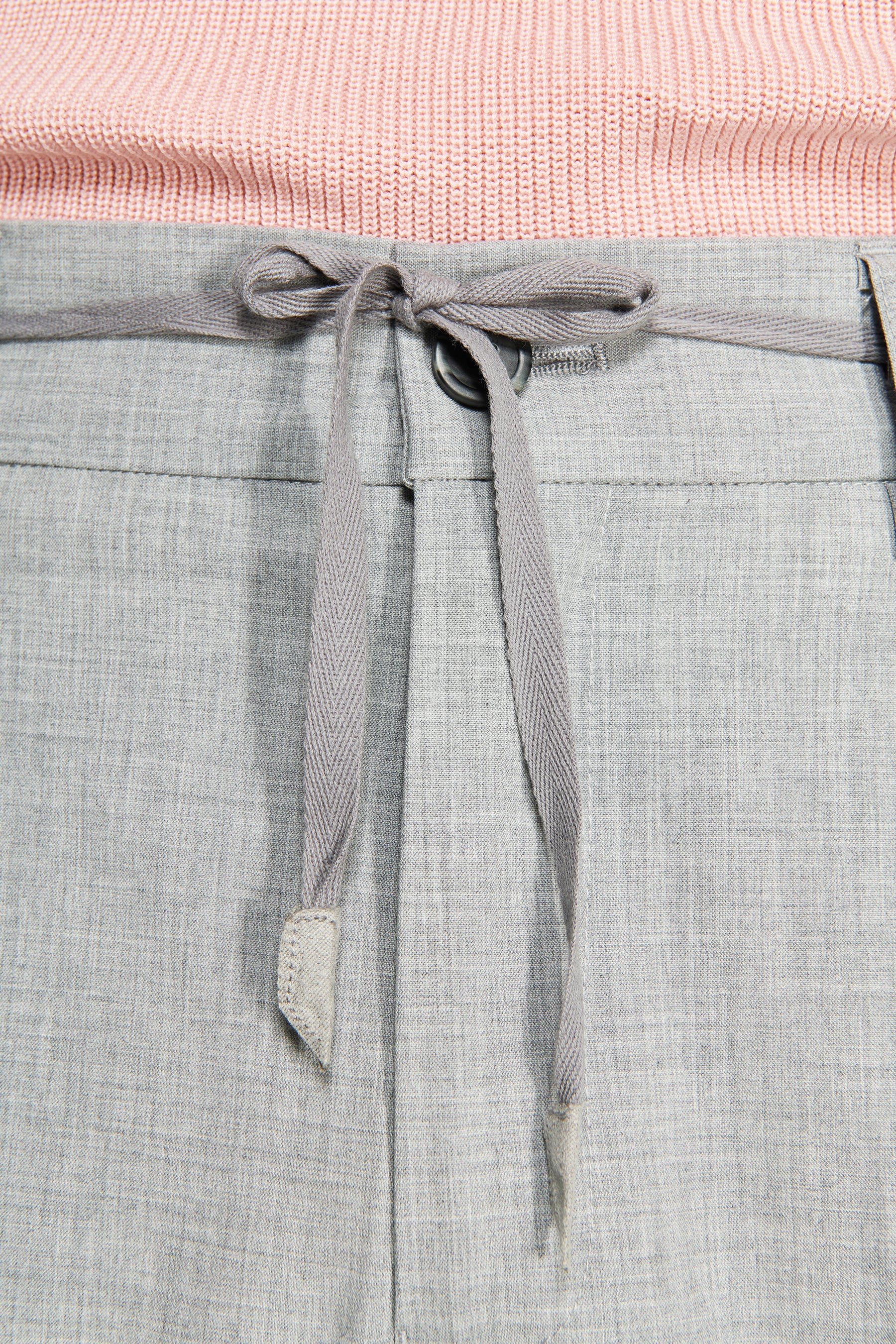 Pantalaccio tela melange grigio-Dan John