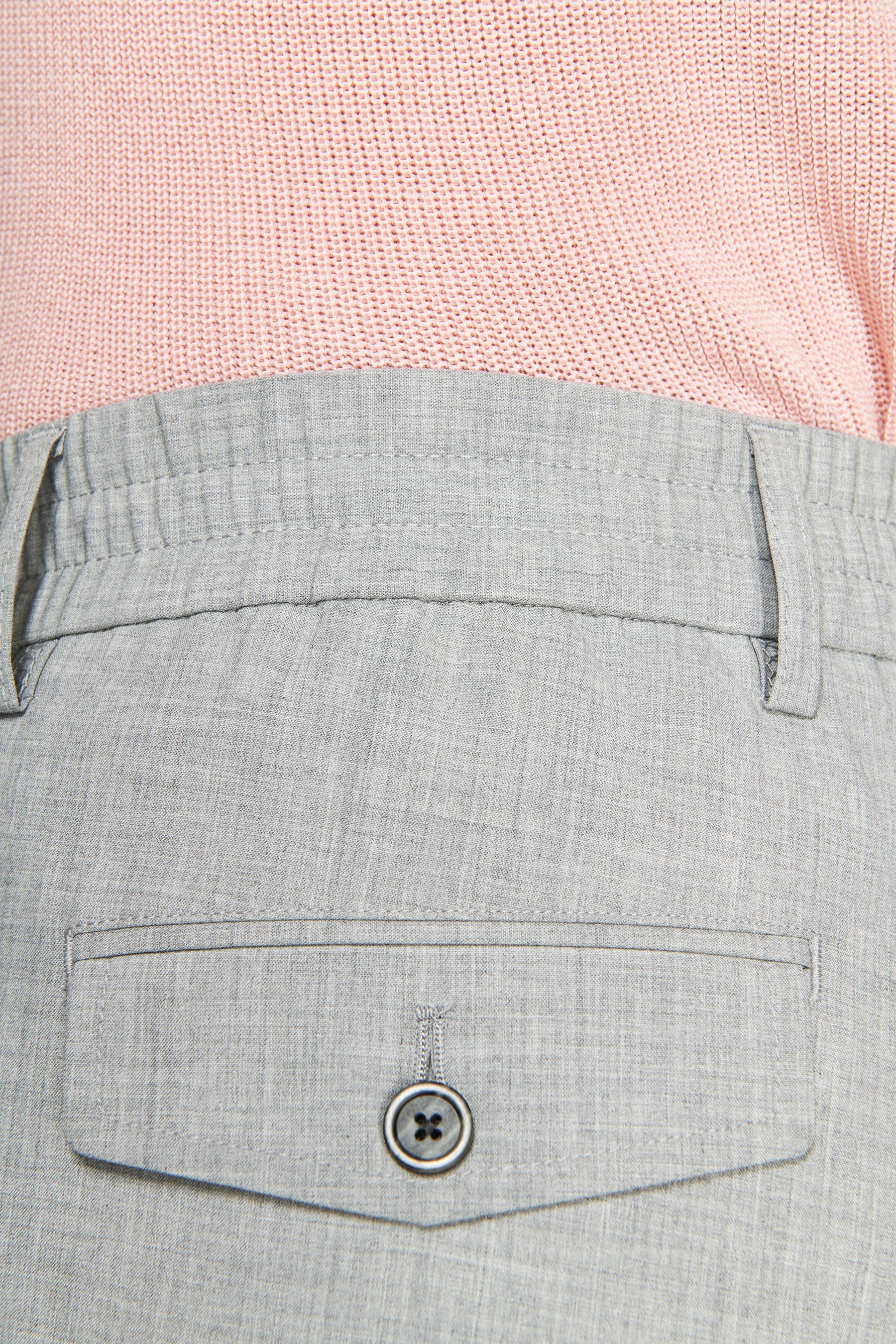 Pantalaccio tela melange grigio-Dan John