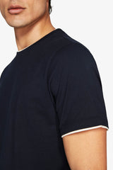 DNJ light blue cotton T-shirt