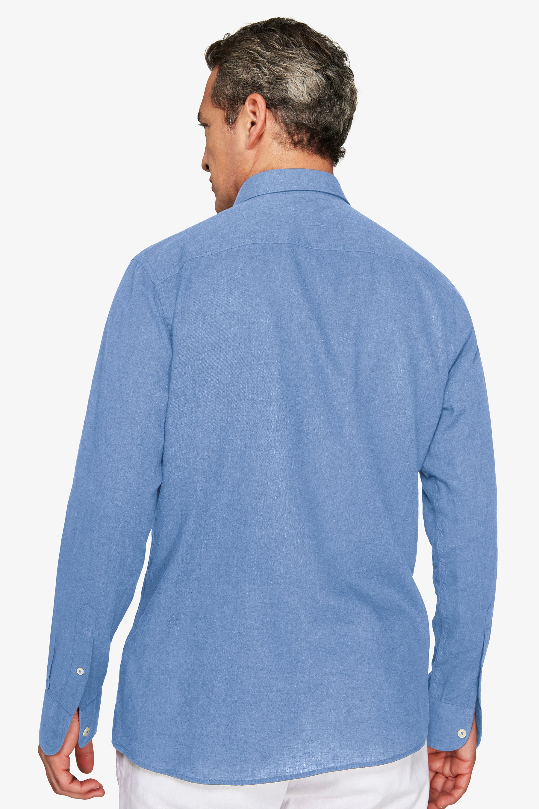 Camicia misto lino relaxed avion-Dan John
