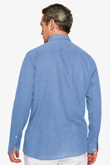 Camicia misto lino relaxed avion-Dan John