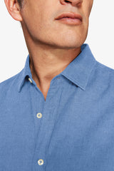 Camicia misto lino relaxed avion-Dan John