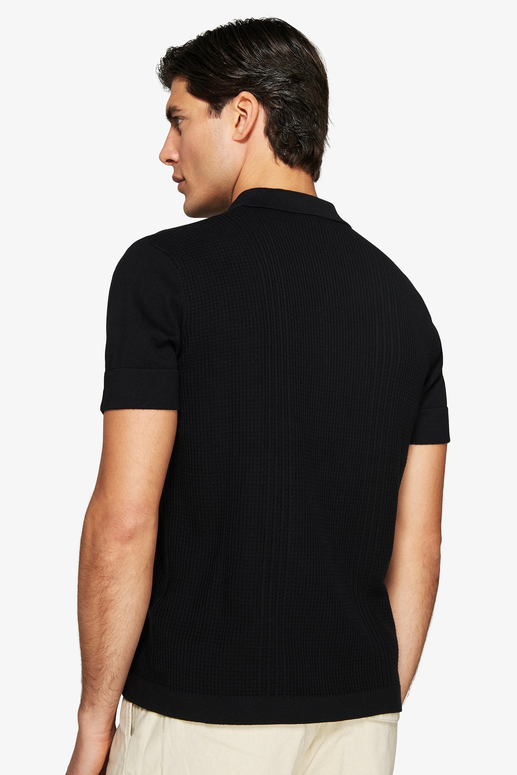Camicia in maglia armaturata nera-Dan John