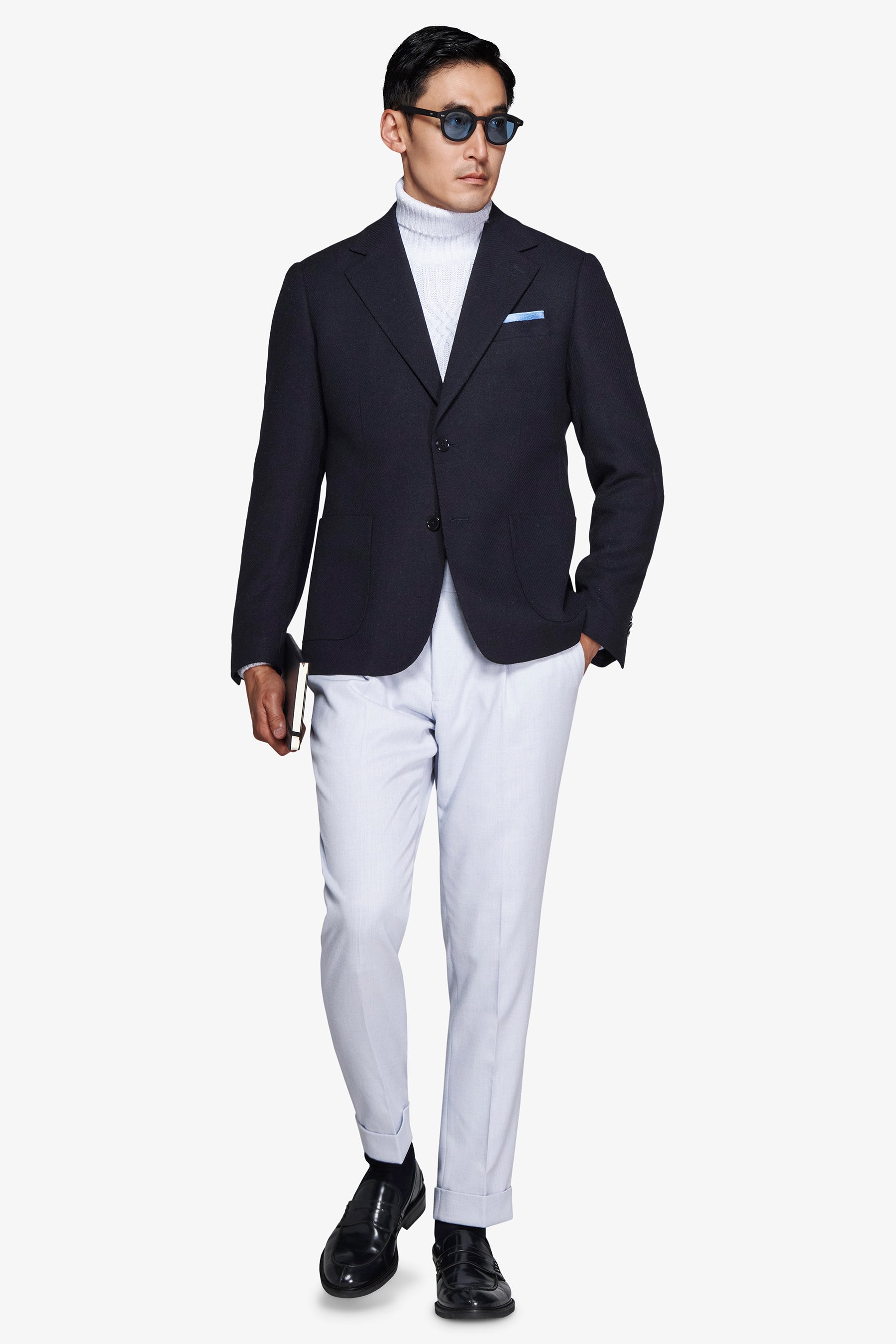 Giacca armaturata blu-Dan John
