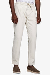 Pantalaccio jersey stretch panna-Dan John