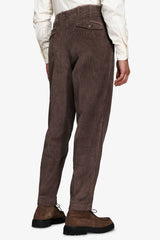 Pantalone in velluto costa larga tortora DNJ-Dan John