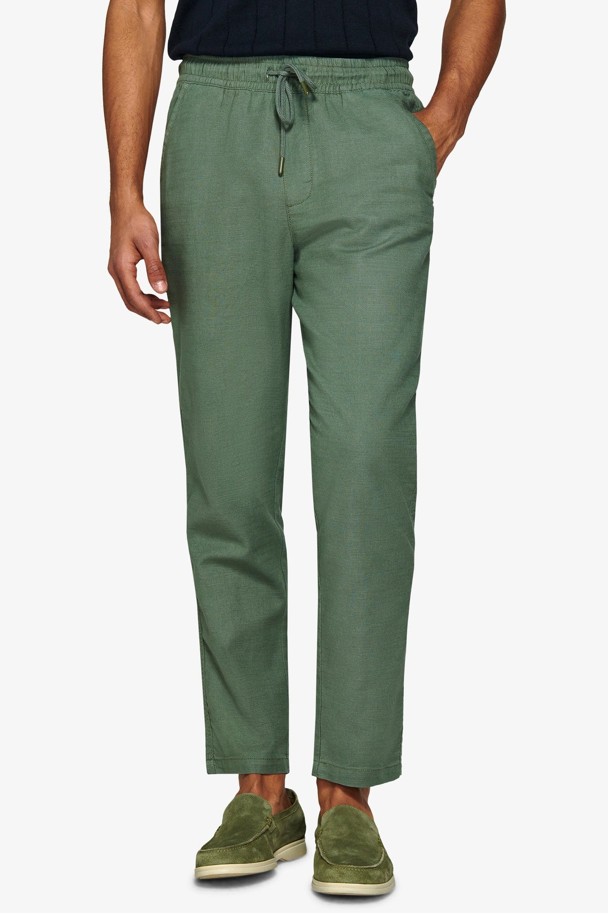 Pantalaccio armaturato verde malva