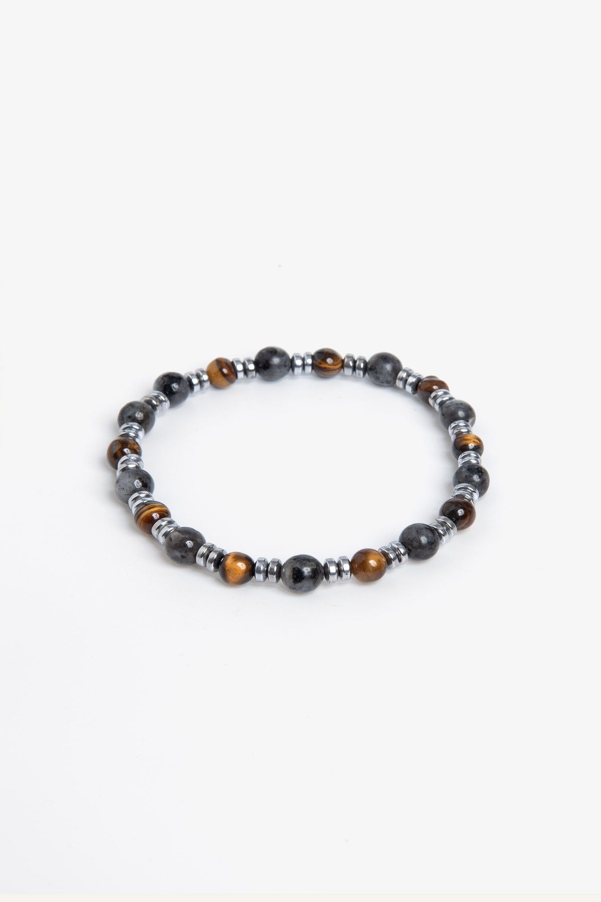 Bracciale con sfere small dark blue e terra-Dan John